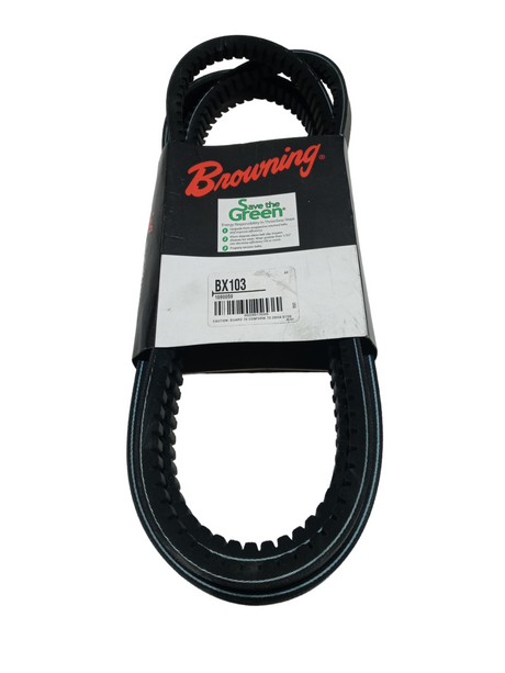 Browning BX103 Gripnotch Belt, BX Belt Section, 104.8 Pitch Length - NEW IN ORIGINAL PACKAGING - FreemanLiquidators - [product_description]