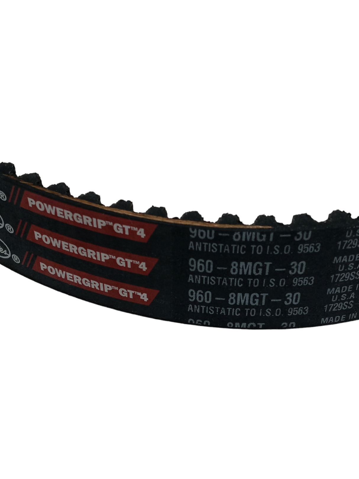 Gates 960-8MGT-30 GT 4 PowerGrip Belt, 8mm Pitch, 30mm Width, 120 Teeth, 37.80" Pitch Length - NEW NO BOX - FreemanLiquidators - [product_description]