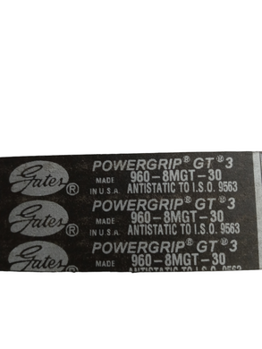 Gates, PowerGrip, GT3, Synchronous Belt, 960-8MGT-30 - NEW NO BOX - FreemanLiquidators - [product_description]