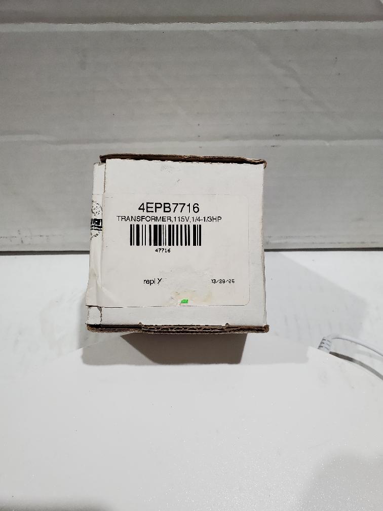 Daikin McQuay 4EPB7716 TRANSFORMER 120V-IN 38-120V-OUT - FreemanLiquidators