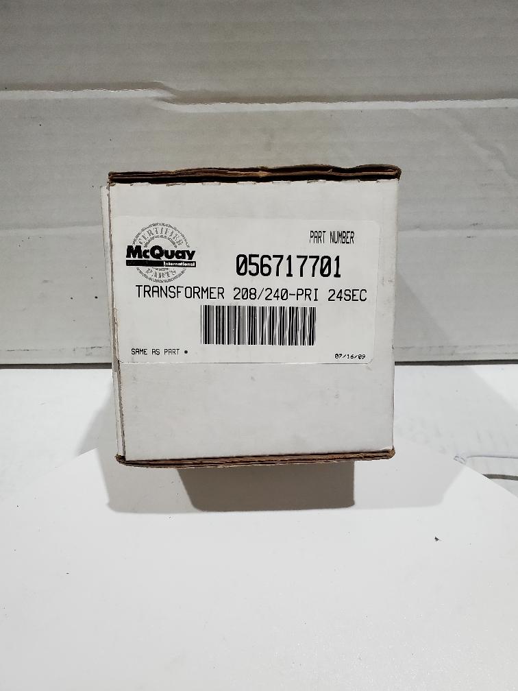 Daikin McQuay 056717701 TRANSFORMER 208/240 PRI 24SEC - FreemanLiquidators