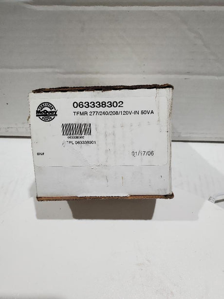 McQuay Daikin 1/4 HP 208/265v Motor Speed Transformer 063338302 - FreemanLiquidators