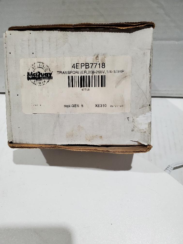 McQuay Daikin 4EPB7718 Transformer Primary 120/208-240/277 50Va - FreemanLiquidators