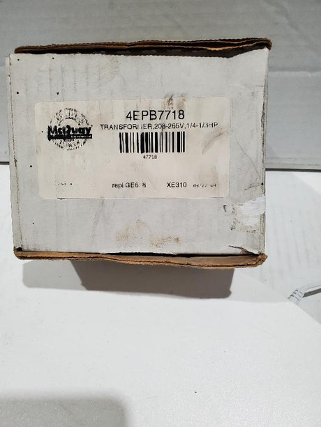 McQuay Daikin 4EPB7718 Transformer Primary 120/208-240/277 50Va - FreemanLiquidators