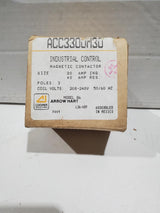 ARROW HART & HART - ACC330UM30 - Relay, Magnetic Contactor. 3P NO 40Amp 208/240VAC. - FreemanLiquidators