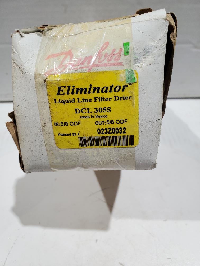 Danfoss DCL Eliminator™ Liquid Line Filter-Drier DCL305S 5/8" solder - FreemanLiquidators