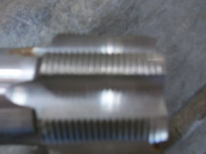 NPT High Speed Steel Taper Pipe Tap 1.8750", Size: 2",