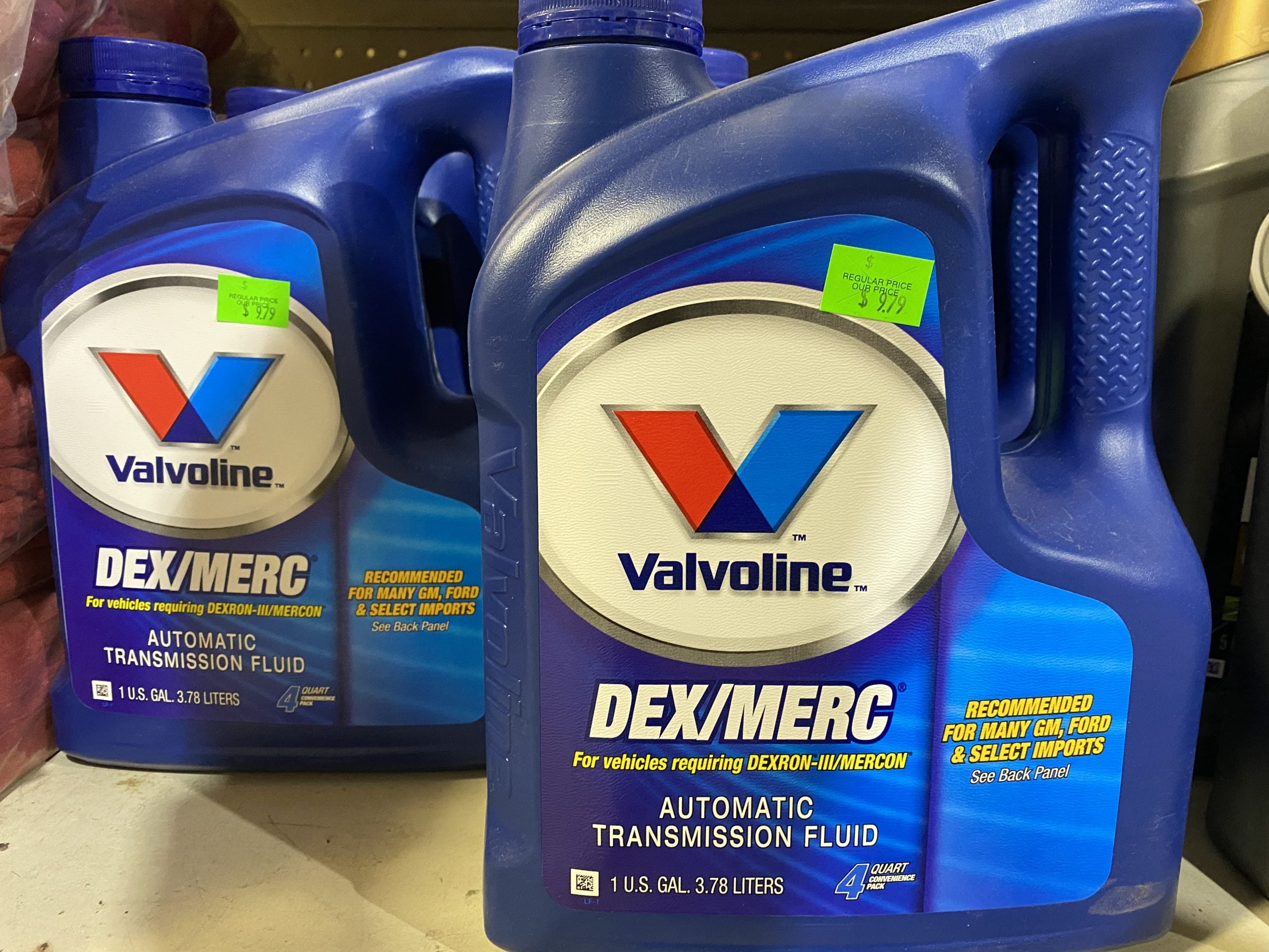 VALVOLINE MAX LIFE AUTOMATIC TRANSMISSION FLUID 1 QUART. FULL SYNETHIC  IN-STORE-PICKUP-ONLY