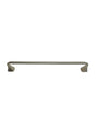 Moen YB5124BN Voss Collection 24-Inch Bathroom Single-Towel Bar, Brushed Nickel, New in Box - FreemanLiquidators - [product_description]