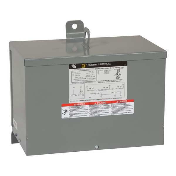 SQUARE D, 6T2F, Three Phase, Transformer, 6kVA, 480V (Cosmetic Damages From Long Term Storage) - FreemanLiquidators - [product_description]