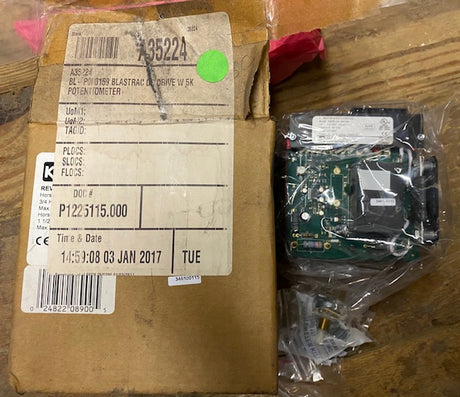 BL-P000159 BLASTRAC DC DRIVE W 5K POTENTIOMETER - FreemanLiquidators