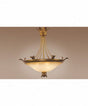 Authenticity - Marbella Gold - Three Light Gold Up Chandelier 10-0027-03-03