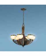 Authenticity Lighting 10-0072-06-21 Palmetto 31 Inch Chandelier