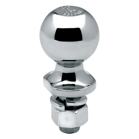 Draw-Tite 63810 Trailer Hitch Ball - Chrome - Ball Diameter: 1 7/8in.. - FreemanLiquidators