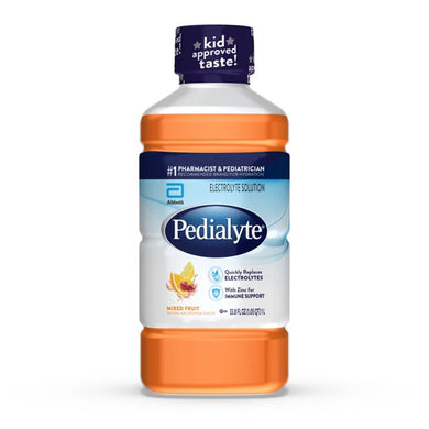 Pedialyte Electrolyte Solution, Hydration Drink, Mixed Fruit, 1 Liter STORE PICKUP ONLY - FreemanLiquidators - [product_description]