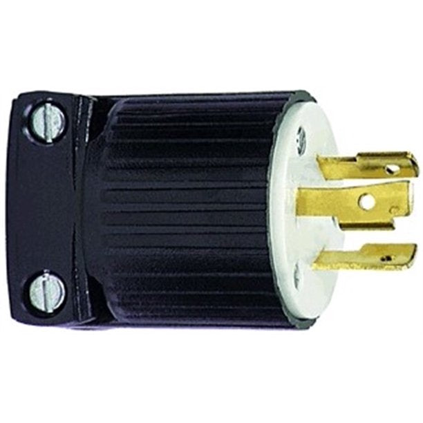 LOT OF 2 - Cooper Wiring L620P Locking 3 Wire Ground Plug- NEW IN ORIGINAL PACKAGING - FreemanLiquidators - [product_description]