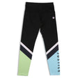 Justice Girls Collection X Color Blocked Leggings Black Large 12/14 - FreemanLiquidators - [product_description]