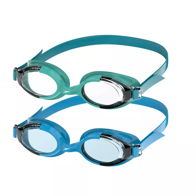 Speedo Junior 2pk Sea Spray Swim Goggles Ages 6-14 Color Turquoise/Blue - FreemanLiquidators - [product_description]