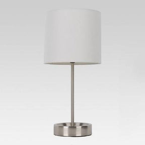 Room Essentials Stick Lamp - Decorative Lamp w/ metal base 5ft Cord - FreemanLiquidators - [product_description]