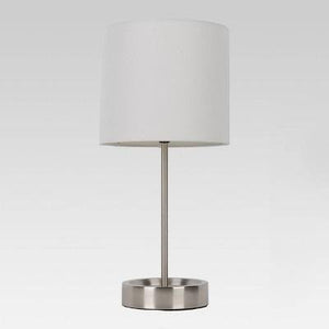 Room Essentials Stick Lamp - Decorative Lamp w/ metal base 5ft Cord - FreemanLiquidators - [product_description]