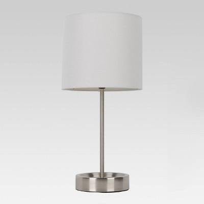 Room Essentials Stick Lamp - Decorative Lamp w/ metal base 5ft Cord - FreemanLiquidators - [product_description]