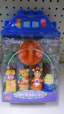 Mega Bloks Disney Pooh Birthday Set 17 pcs.