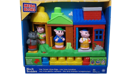 MEGA BLOCKS 3 LITTLE PIGS