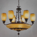 Authenticity Lighting 10-0073-09-22 Mezza Notte 29 Inch Chandelier