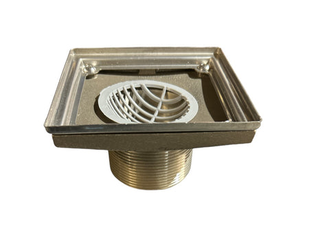 Newport Brass, N277-01 2 in. Threaded Bronze/Brass Forever Brass - PVD Shower Drain New in Box - FreemanLiquidators - [product_description]