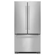 19REF KITCHENAID KRFC302ESS 22 cu. ft. Counter-Depth French Door Refrigerator - Stainless Steel STORE PICK-UP ONLY - FreemanLiquidators - [product_description]