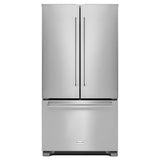 19REF KITCHENAID KRFC302ESS 22 cu. ft. Counter-Depth French Door Refrigerator - Stainless Steel STORE PICK-UP ONLY - FreemanLiquidators - [product_description]