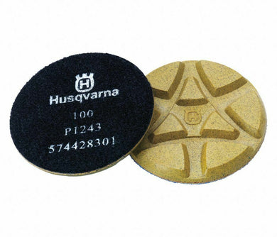 HUSQVARNA Polishing Pads,P1243 100 Grit 3