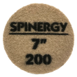 Hydro-Force, Stone Polishing Pad, Spinergy, Brown, 200 Grit, 7" 1659-2038