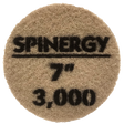 Hydro-Force, Stone Polishing Pad, Spinergy, Blue, 3,000 Grit, 7" 1658-2037