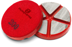 husqvarna CP 1244 3" Polishing Pads 200 GRIT