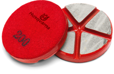 husqvarna CP 1244 3" Polishing Pads 200 GRIT