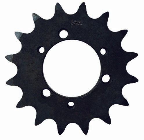 Martin 60SDS18H Saber Tooth Bushing Bore Roller Chain Sprocket - QD, 60 / 3/4 in, 18 Teeth, SDS Bushing, Steel Material - FreemanLiquidators